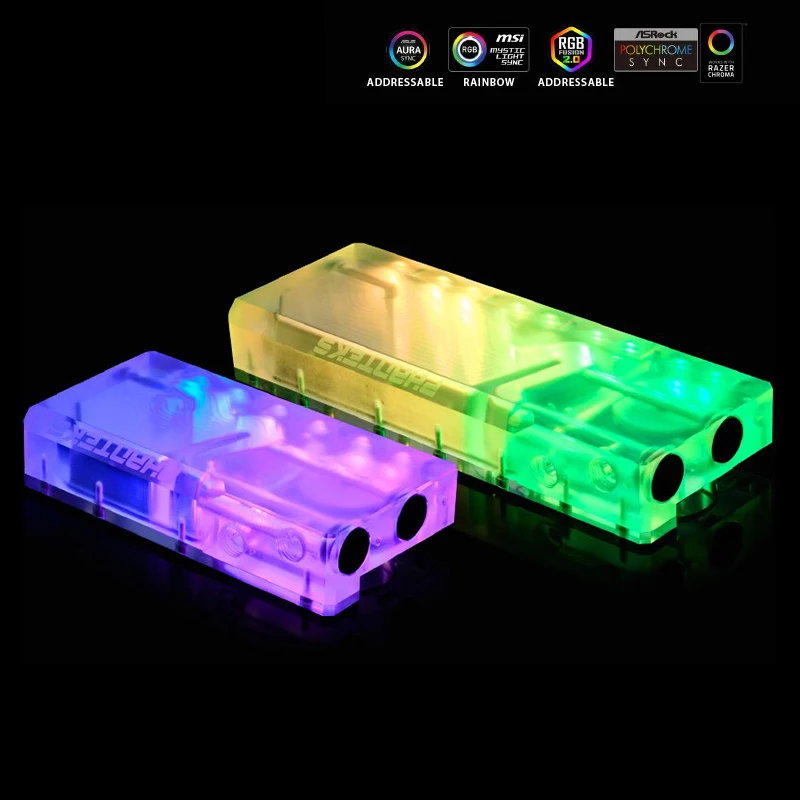 PHANTEKS R220C резервуар для воды водяное охлаждение поддержка DDC насос 5 в RGB светильник