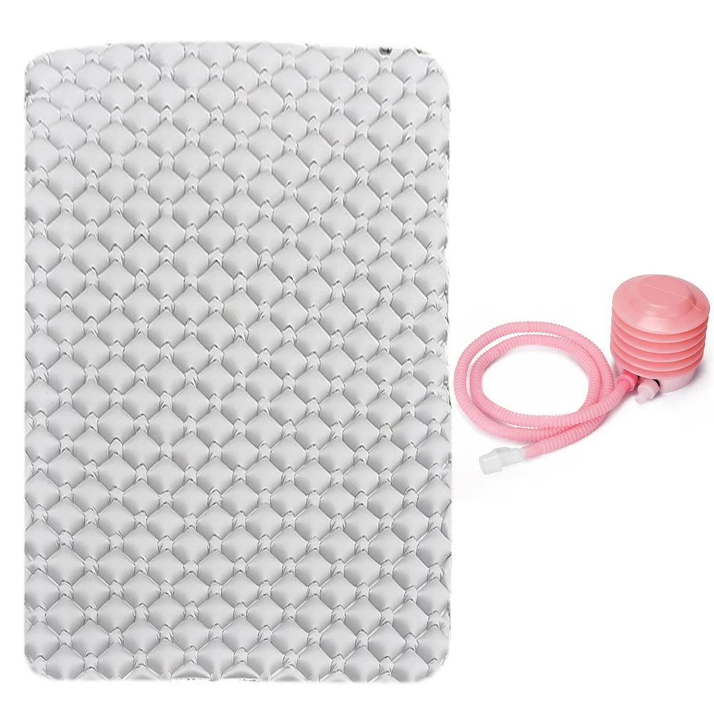 

Outdoor Camping TPU Air Mats Inflatable Cushion Moistureproof Picnic Tent Plaid Pad Home Rest Hiking Sleeping Bag Mattress