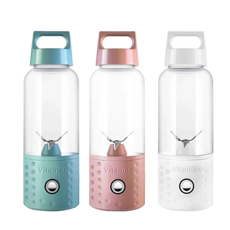 

Портативный блендер, блендер для смузи, USB соковыжималка, машина для смешивания фруктов с перезаряжаемыми батареями, съемная