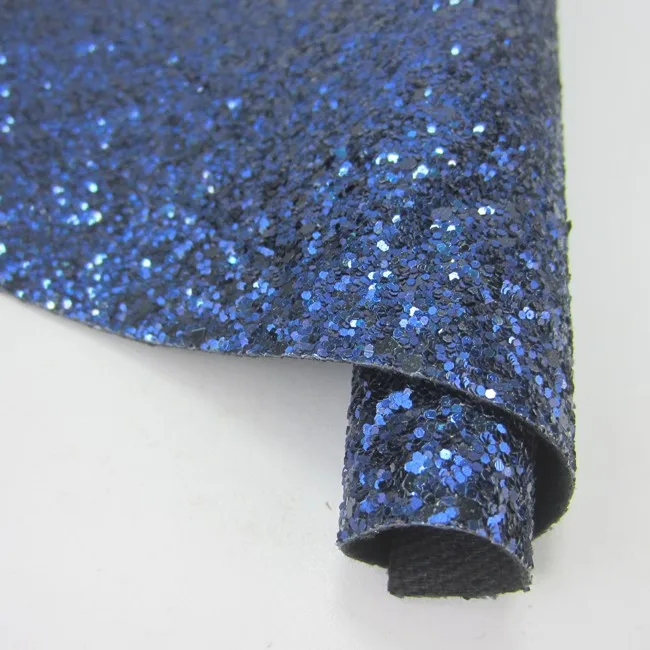 5 - Navy blue 30 см X 134 см рулон черного, белого, серебристого цвета, плотная блестящая ткань, искусственная синтетическая кожа для банта, материал для свадебного украшения, сделай сам, CN226 - Цвет: 5 - Navy blue