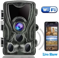 wifi trail camera app live show hunting cameras 24mp 1296p wildlife wifi801b night vision outdoor surveillance