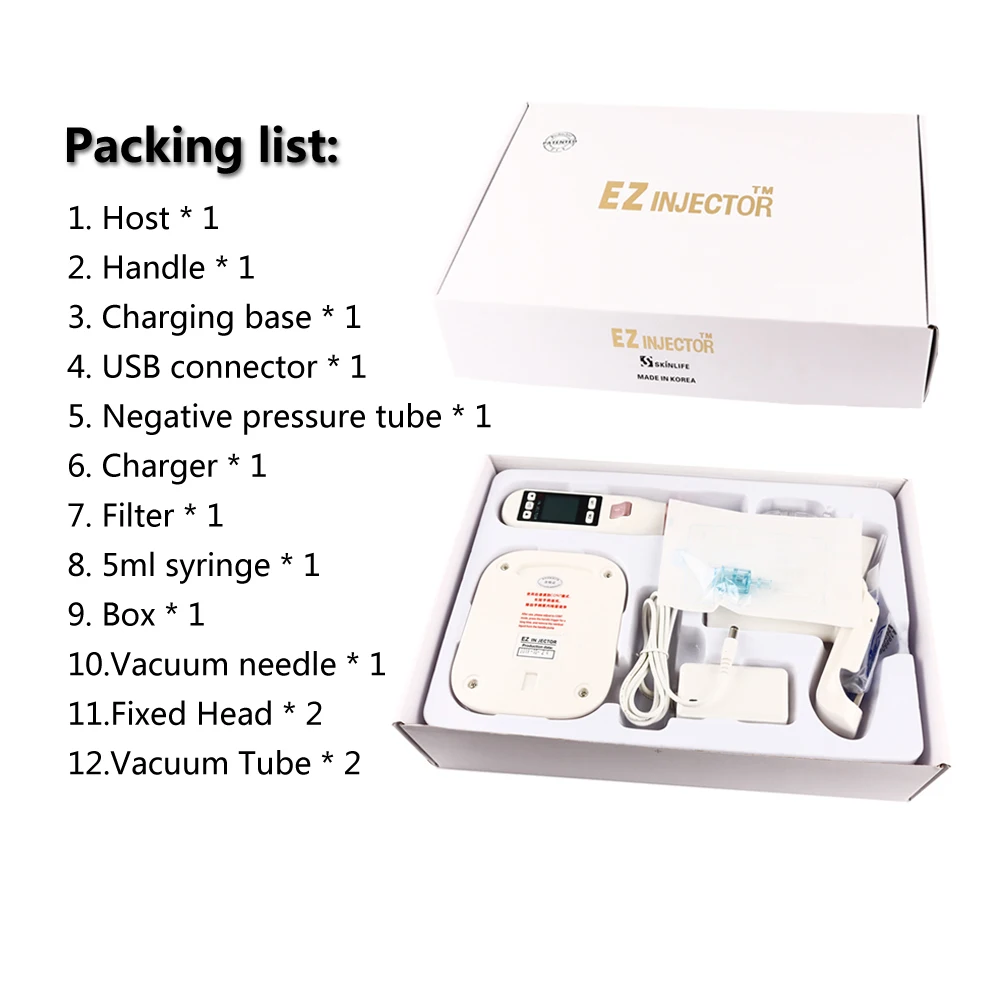 Гидролифтинговый пистолет Корея мезотерапия EZ отрицательное давление