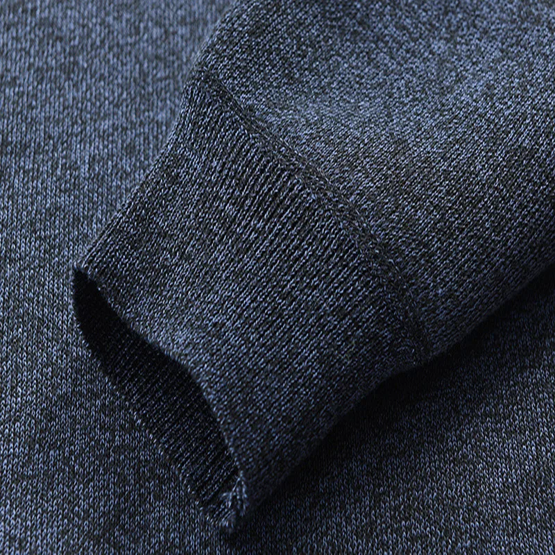 

2020 Mens O-neck Solid Pullover Autumn Winter Warm Long Sleeve Slim Fit Soft Clothes Knitted Casual Male Sweater Drop Shipping