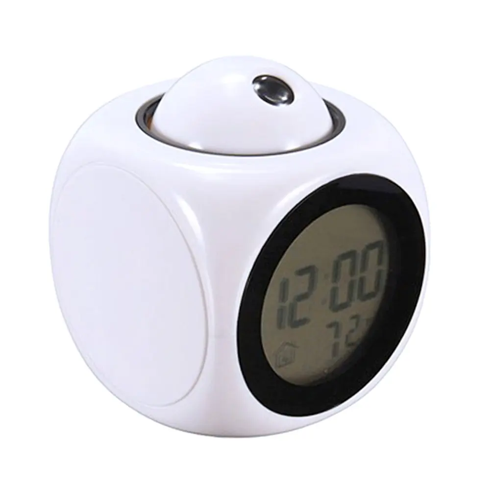 

Multifunctional Projection Report Clock Led Lamp Projection Alarm Clock Voice Report Clock Projection Clock