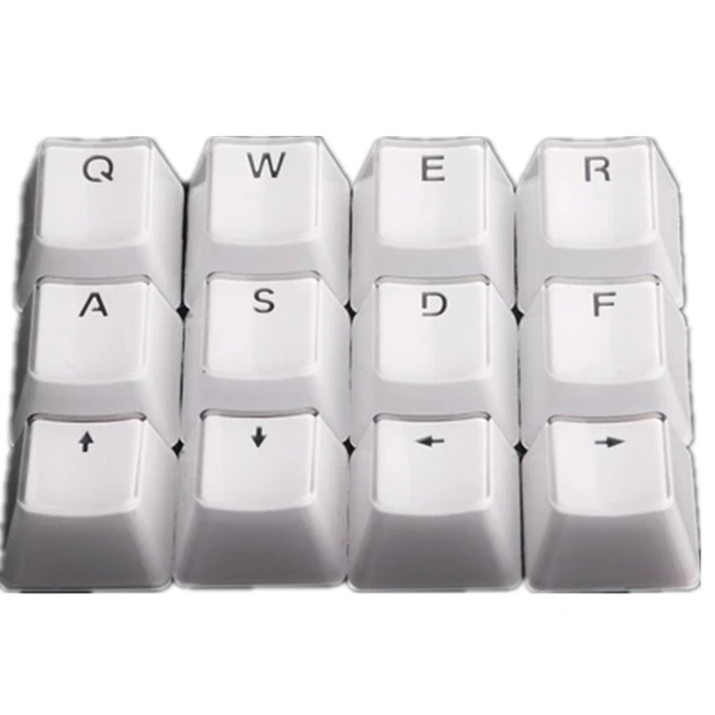 104 клавишный квадратный кристально прозрачный слой механическая клавиатура