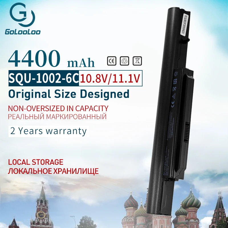Аккумулятор для ноутбука с 6 ячейками Hasee SQU-1002 K580 PA560P SQU-1003 R410 CQB913 CQB916 CQB912 K580S CQB917