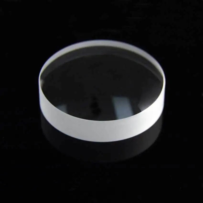Оптическая линза с фокусировкой диаметр 30 мм фокусное расстояние 118 радиус
