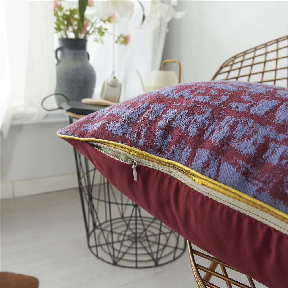 

Nordic Light Luxury Cloud Texture Pattern Sofa Pillow Planting Gold Planting Silver Piping Design Office Home Decoration