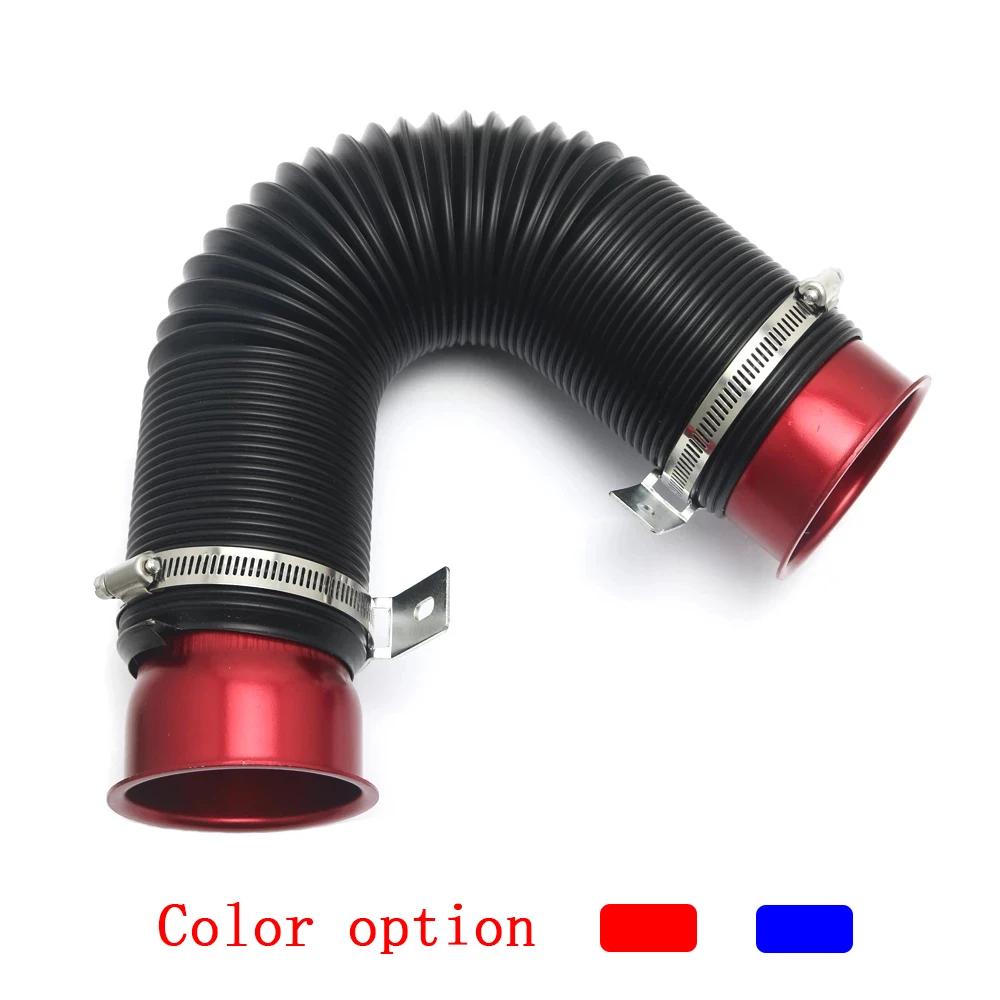 Гибкая Автомобильная модификационная трубка 76 мм универсальный воздухозаборник