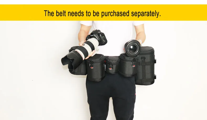 Чехол для объектива камеры 8 размеров плотный мягкий чехол Canon объектив Nikon Sigma Sony