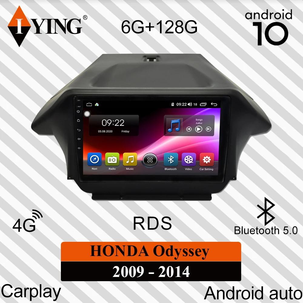 IYING беспроводной Carplay для HONDA Odyssey 2009 2014 автомобильное радио мультимедийный