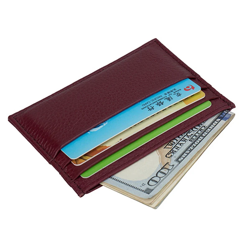 Новинка 2021 Модный маленький кошелек из натуральной кожи для женщин держатель