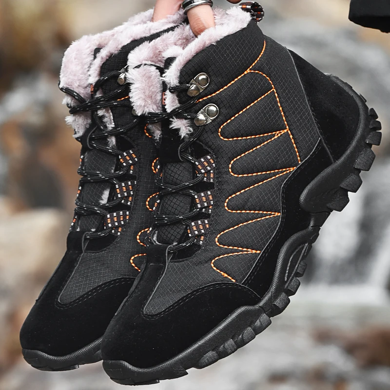 Tactical Boots Men Waterproof Military Tactical Boots Outdoor Combat Shoes Trekking Sneakers Man Hiking Hunting snow Boots