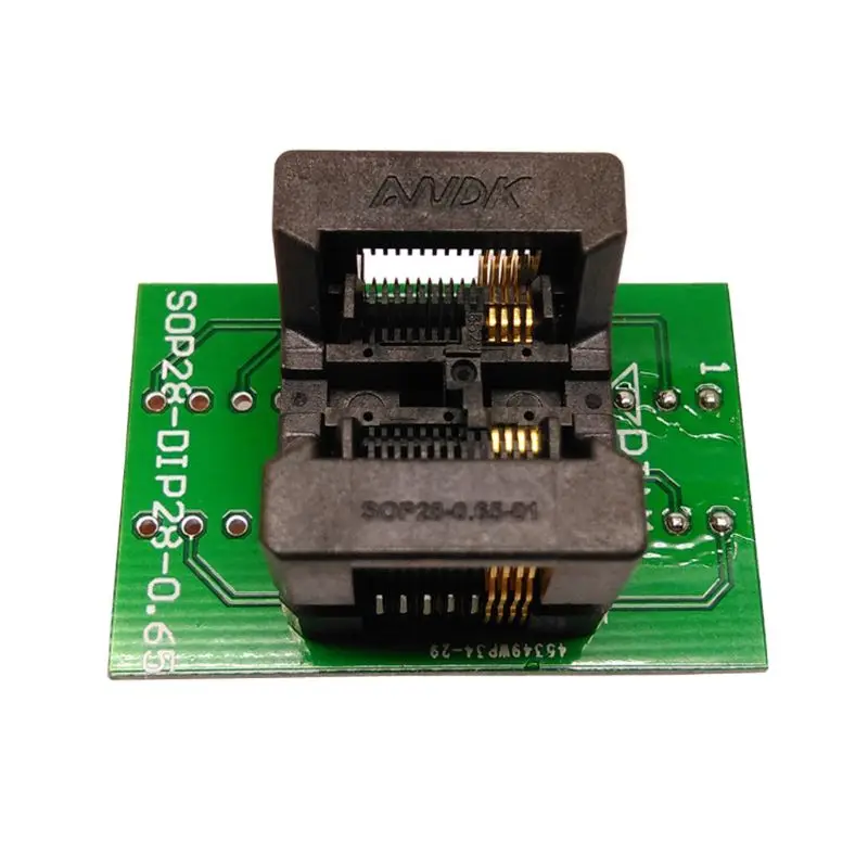 Новый программатор SSOP8 TSSOP8 переходник разъем TSSOP ДЛЯ DIP-конвертера тестовый выход