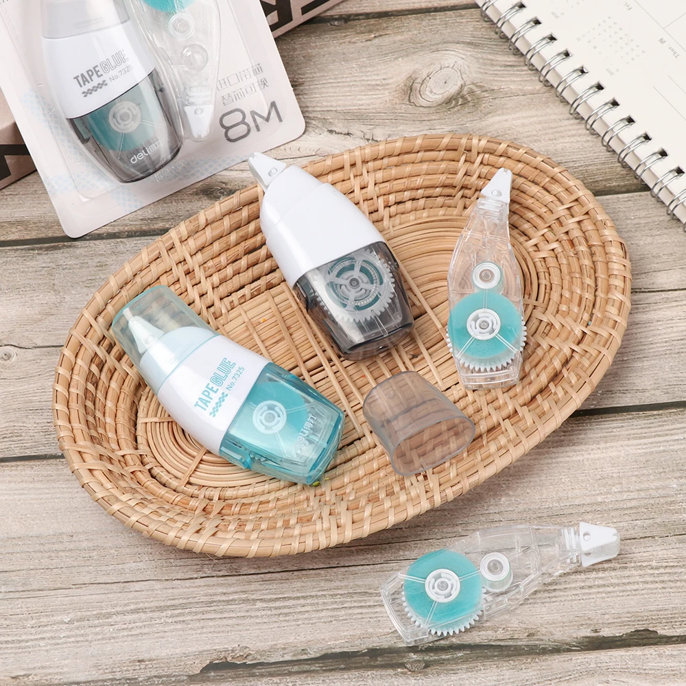 1 Набор сменный двусторонний дозатор клейкой ленты с стержнем для скрапбукинга |