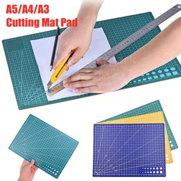 A3/A4/A5 Cutting Mat Sewing Mat Single Side Craft Mat Cutting Board for Fabric Sewing and Crafting DIY Art Tool