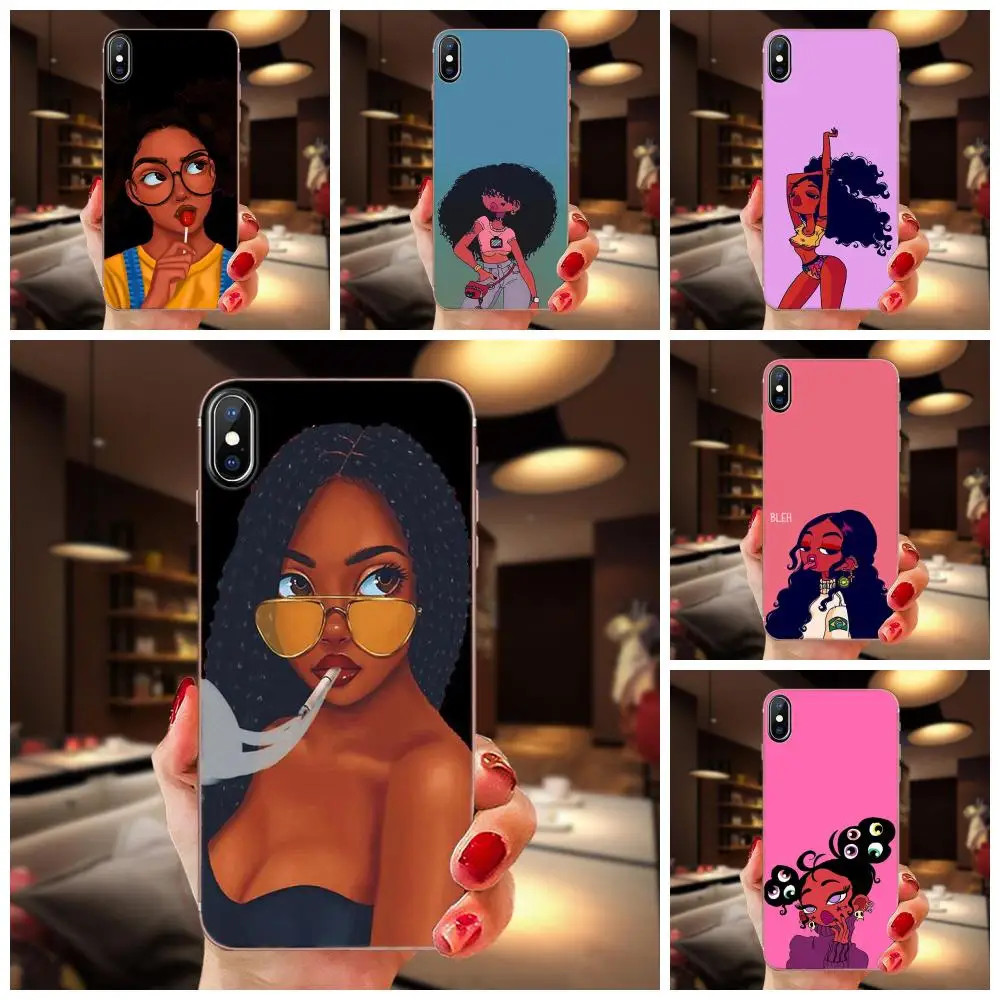 Черная гибридная девушка Negra сексуальная горячая женщина для Xiaomi Redmi Note 8 8A 8t 10 K30 5G