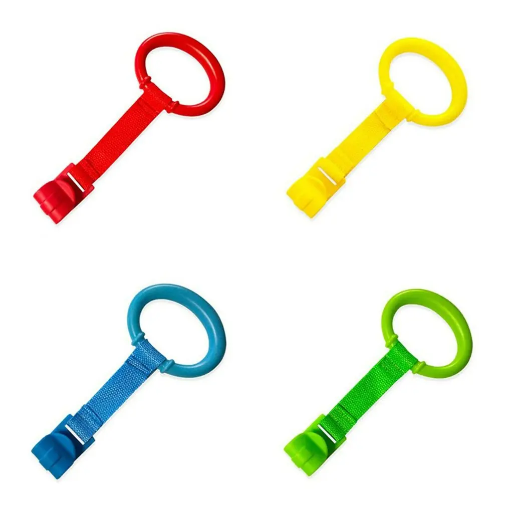 

Portable Multi Color Bed Hook Ring Non-Toxic Crib Folding Hanging Toy Wake Up Hanging Toy Portable Multi Color