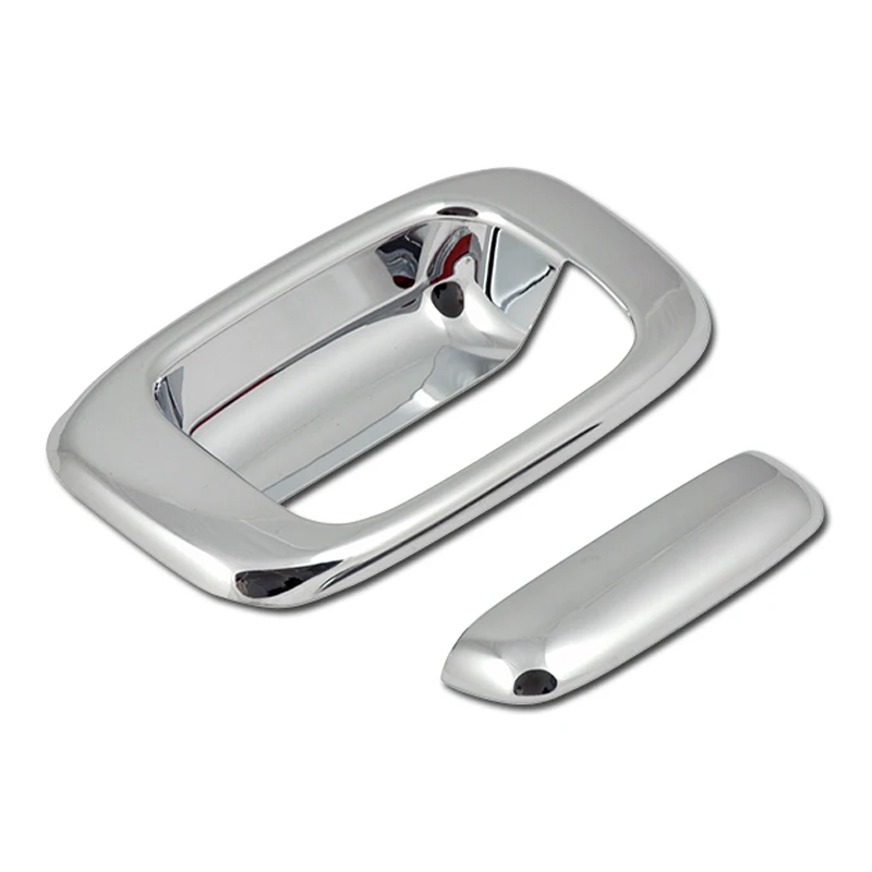 Автоматическая хромированная задняя крышка для ручки Крышка без отверстия ключа