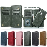 flip case for samsung galaxy a40 luxury leather coque wallet etui a40 capa card slot holder funda magnetic phone cover bag shell