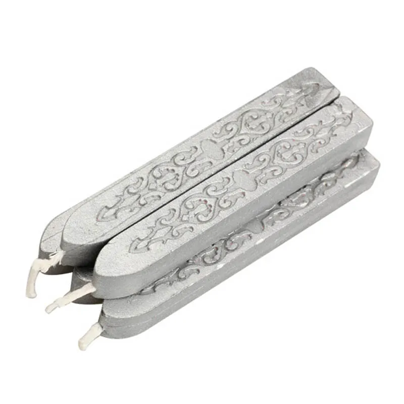 Набор из 5 квадратных восковых свечей с фитилем герметичная восковая палка для