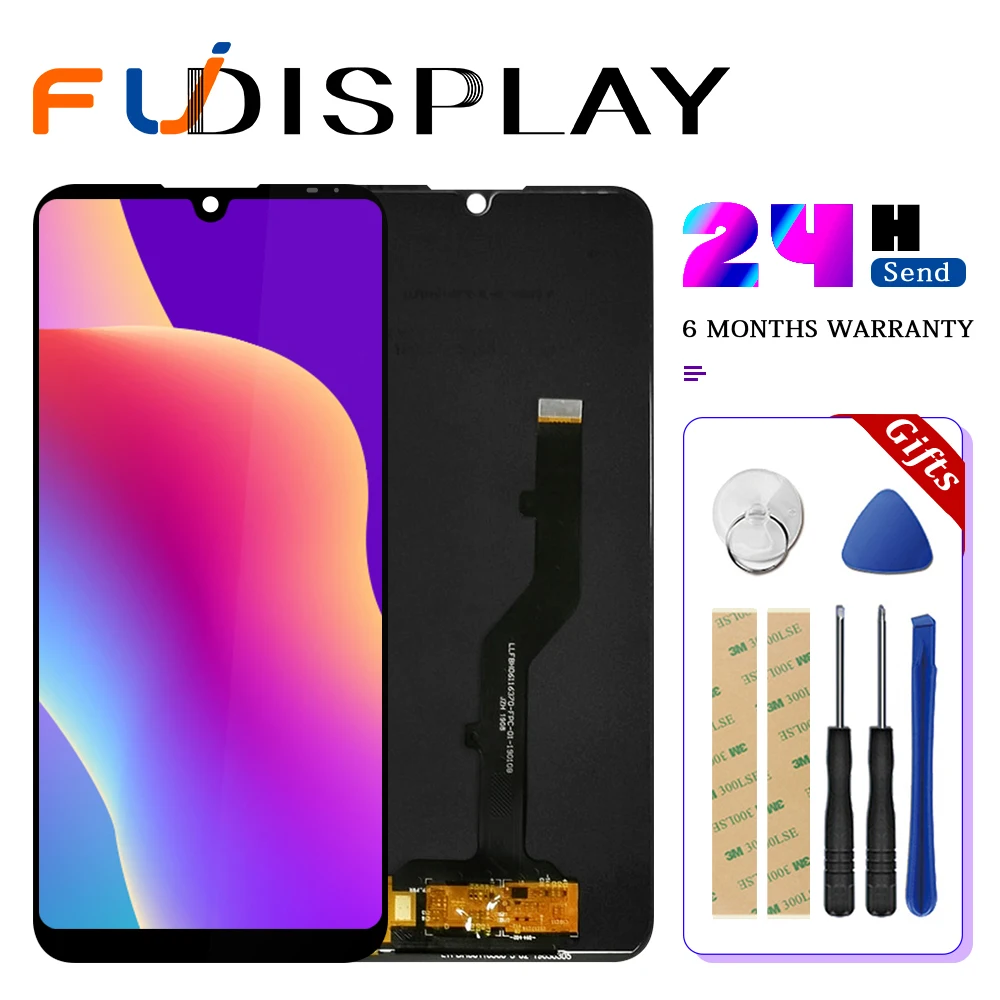 Для ZTE Blade A7 2019 P963F02 ЖК-дисплей + сенсорный экран дигитайзер модуль сборки для