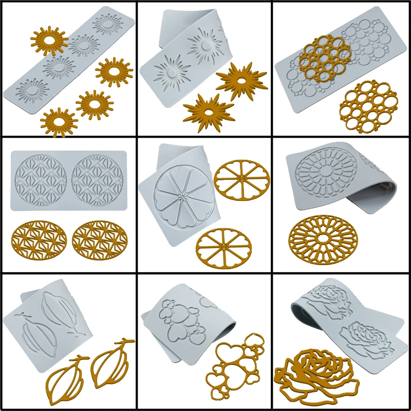 Силиконовая подкладка meibodysugarcraft геометрический рисунок дизайнерский кружевной