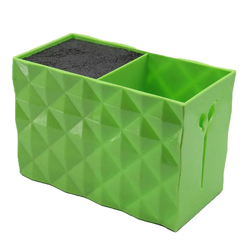 Двухрядное хранилище для ножниц пластиковая практичная коробка стрижки