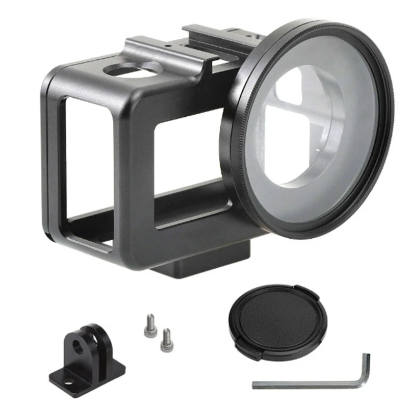 

Professional Housings Camera , Pressure-Resistant Housing Case, with 52mm UV lens and Mount Accessories B2EF