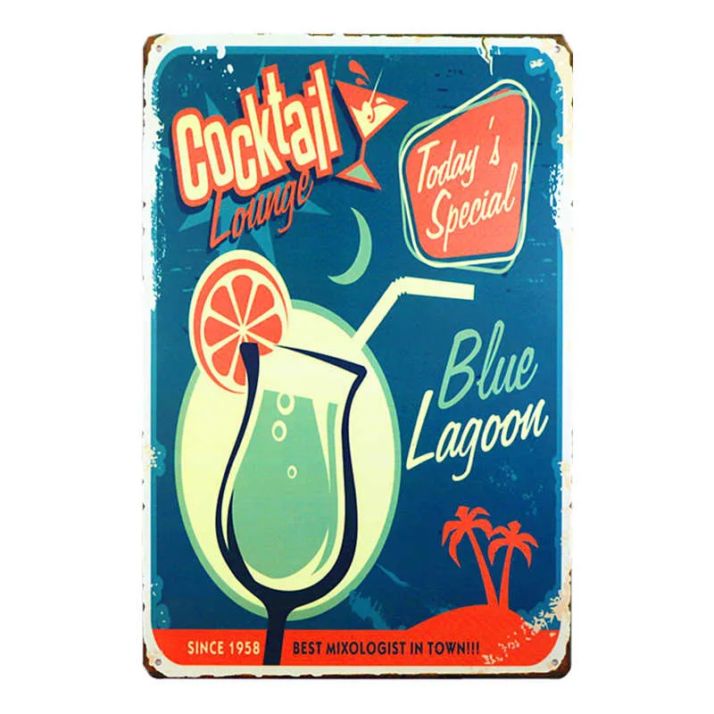 Shabby chic Metal Tin Signs BBQ beer Coffee Man Cave Pub Home Decor Craft Wall Painting | Дом и сад