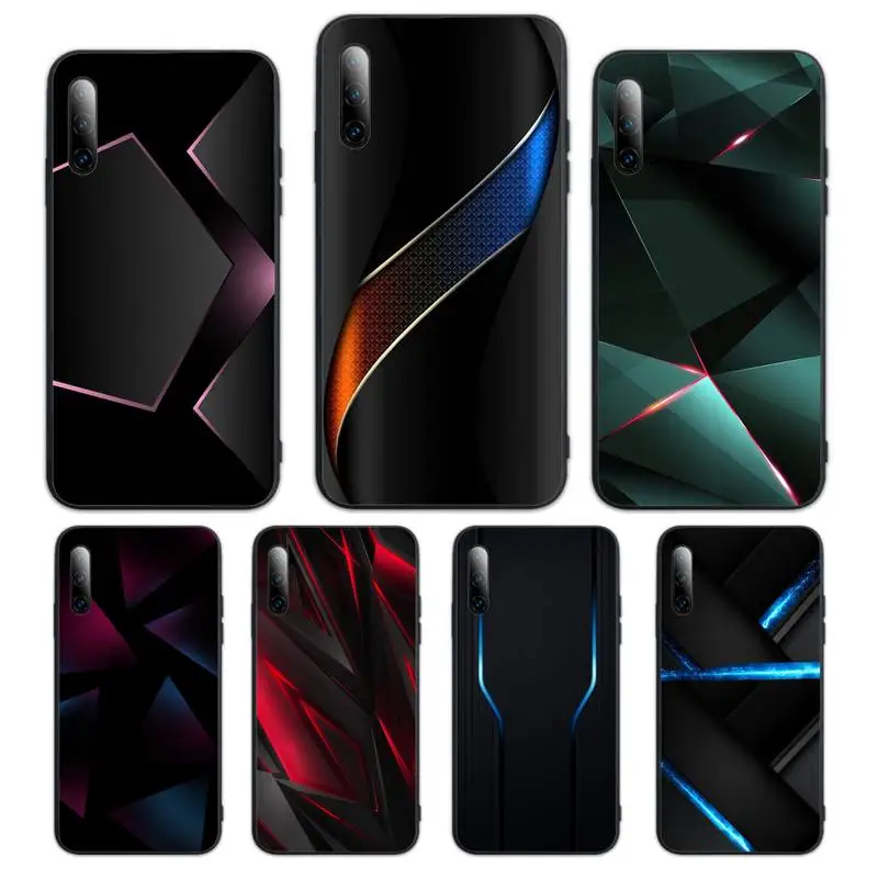 

Black Light Dark Figures Cool Phone Case For Huawei Mate 9 10 20x 30 40 Lite Pro Cover