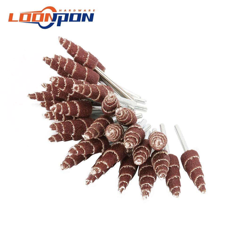 Шлифовальная головка для шлифовального круга с коническим заслонкой из