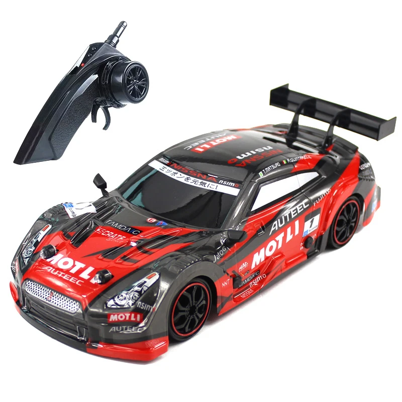 RC Car 4WD 2.4G Buggy Drift Racing Championship Vehicle High-speed Remote Control PVC Shell LED light Toys | Игрушки и хобби
