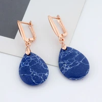 new 2022 trendy girl dangle earrings for women wedding party fashion jewelry gift unusual earrings with stone