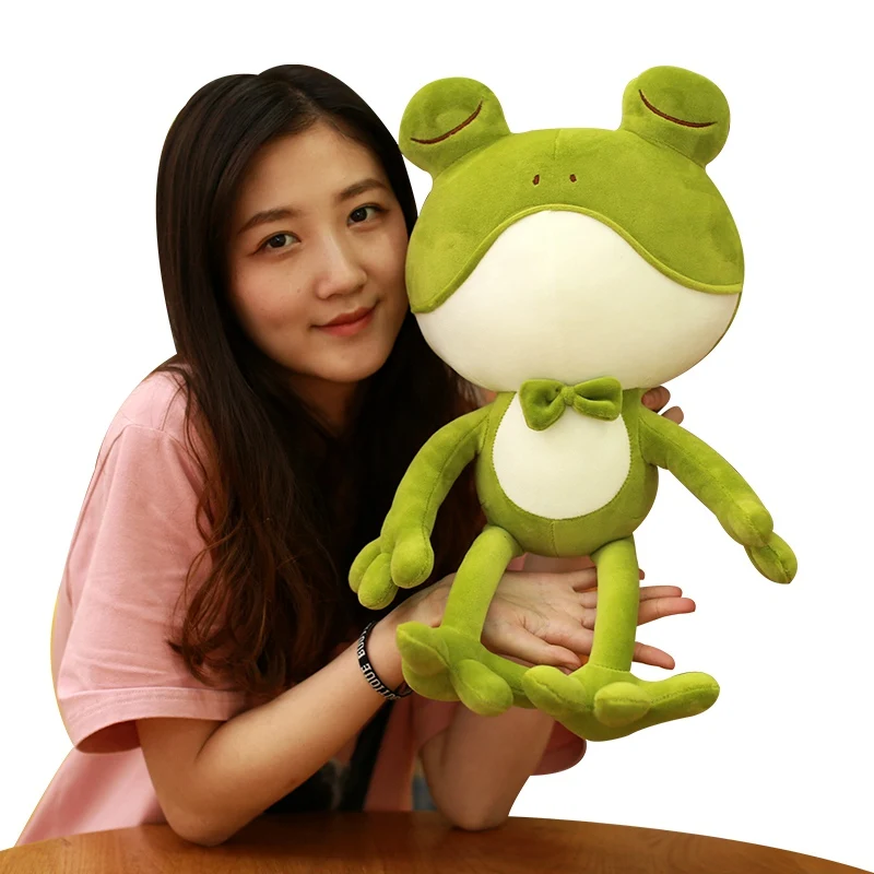 

Cuddy Super Soft Frog Stuffed Animal Frog Holiday Plush Doll Toy Kid Gift