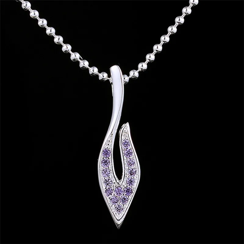 

Новый Серебряный кулон очаровательный изысканный рыболовный крючок женский товар