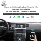 Беспроводная автоприставка CarPlay для Android, улучшенная версия для Volvo V40 V60 XC60 S60 V70 XC70 S80 2011-2014, OEM микрофон