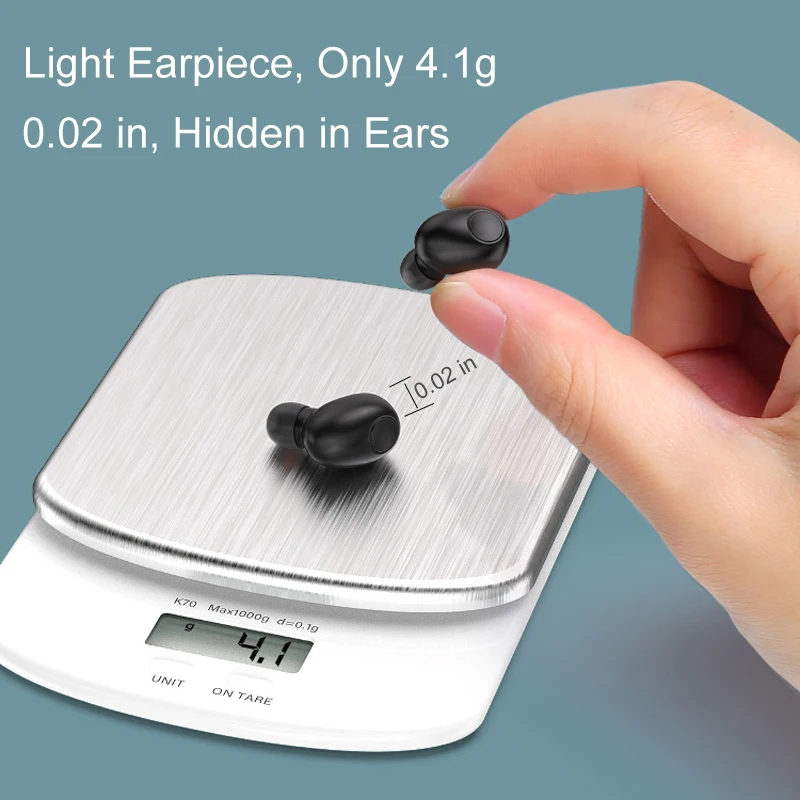 NVAHVA Bluetooth наушники Настоящие беспроводные Стереонаушники Гарнитура с громкой