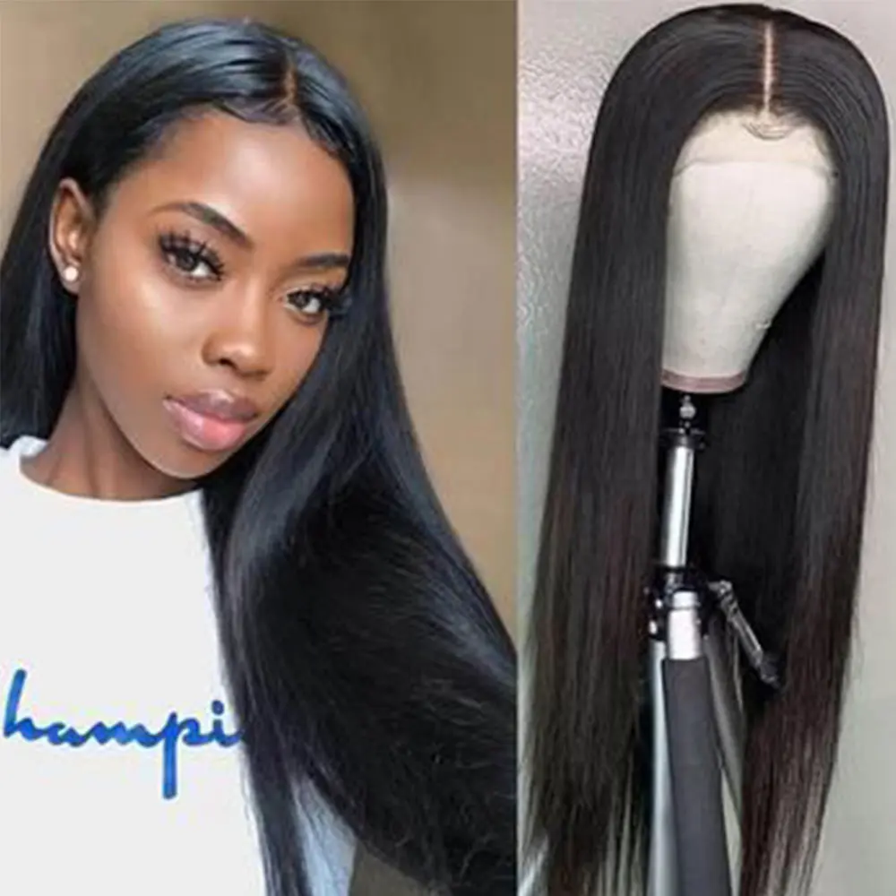 

Парик Из прямых человеческих волос, 28 Дюймов, 30 дюймов, 13x5x2