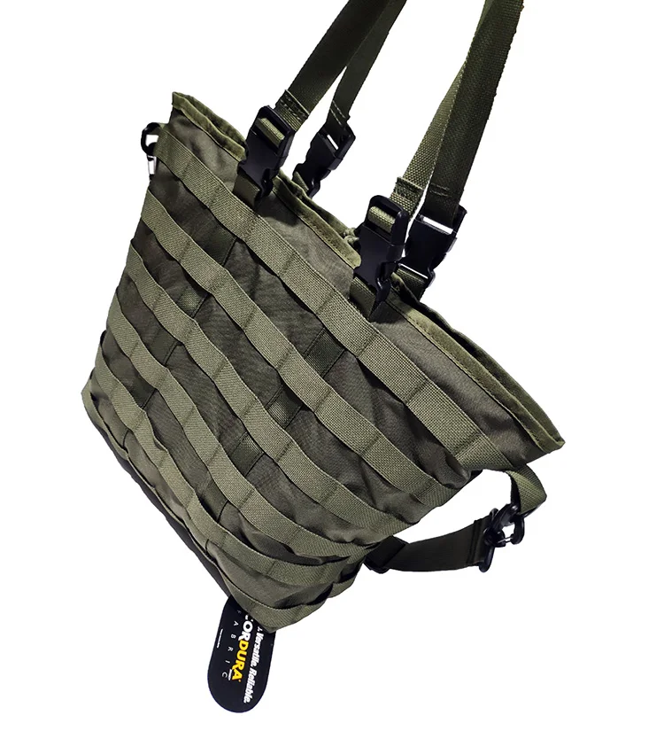 Outdoor New Shopping Bag Foldable Shoulder Bag Handbag Large Capacity Storage Bag Cordura DuPont