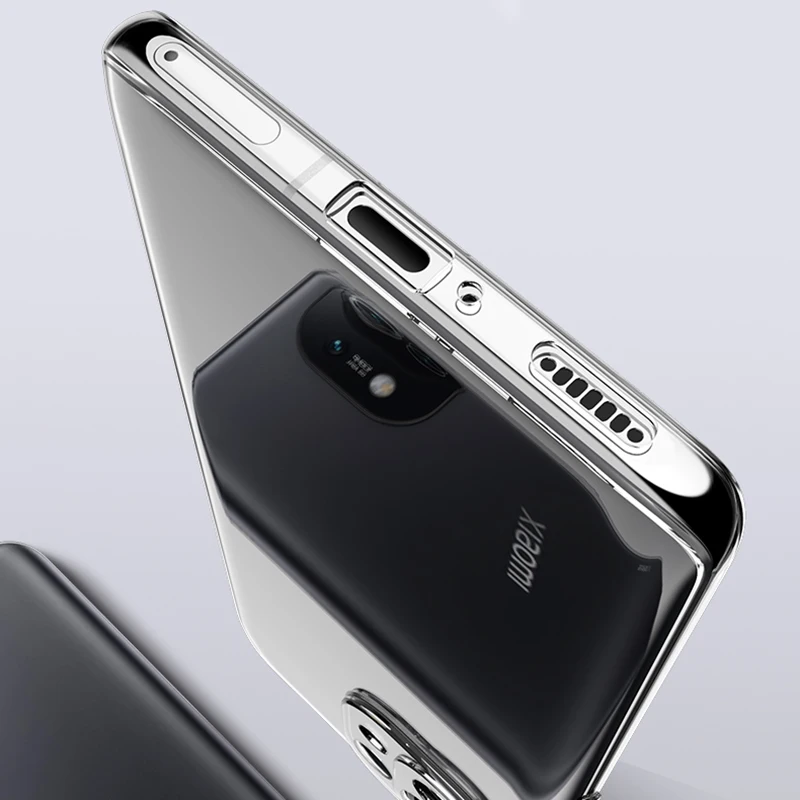 Высококачественный прозрачный силиконовый чехол для телефона Xiaomi Mi 11 Lite Ultra Pro