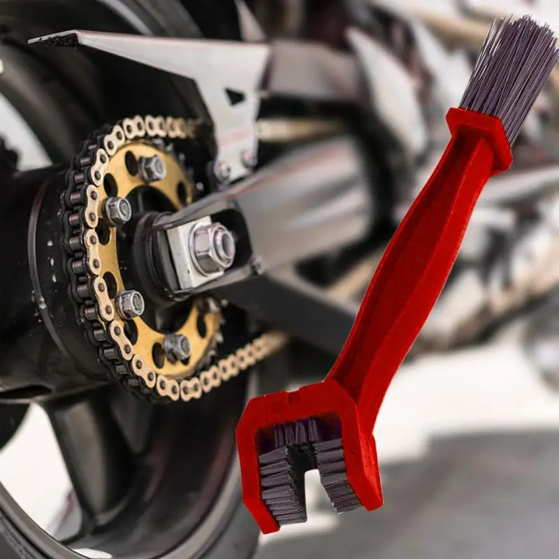 

Motorcycle Chain Cleaner Plastic Bike Bicycle Moto Brush Cycling Clean Chain Cleaner Outdoor Scrubber Tool For Road MTB Tools
