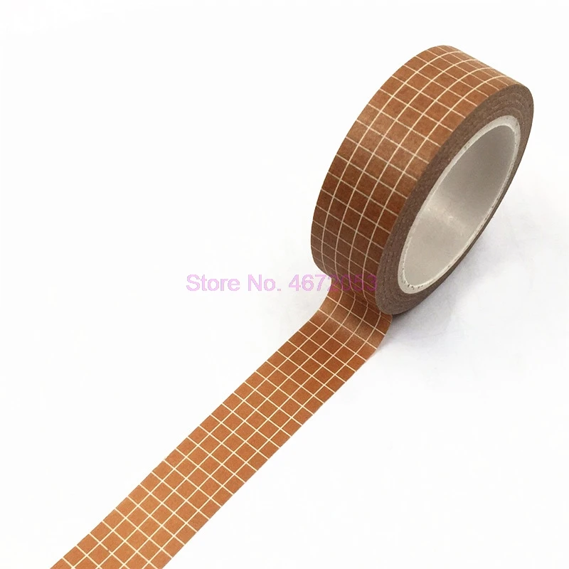 200 шт./лот 10 м черно белая клетчатая васи лента японская бумага сделай сам