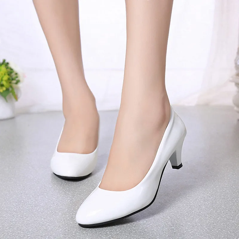 

Fashion Nude Hallow Mouth Sexy Fashion Women Shoes Office High Heels Casual Shoes For Elegant Ladies Female