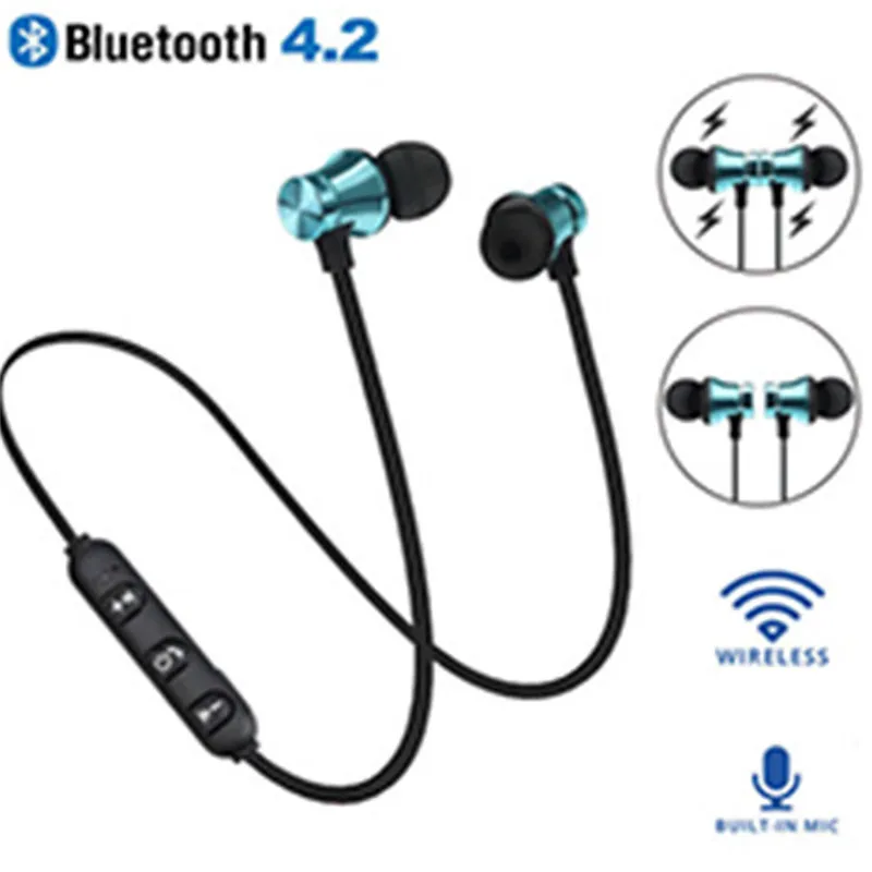 Магнитные музыкальные Bluetooth-наушники XT11 Спортивная Беговая беспроводная