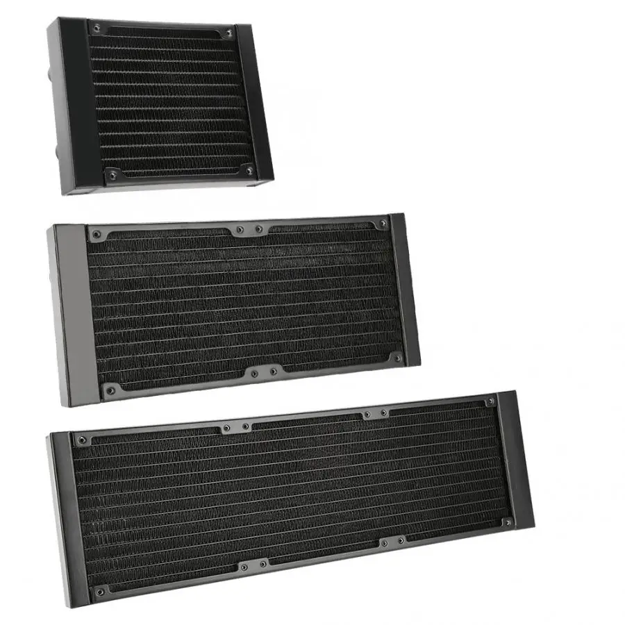 Алюминиевый радиатор для водяного охлаждения ЦП 12 трубок 120/240/360 мм | Компьютеры и