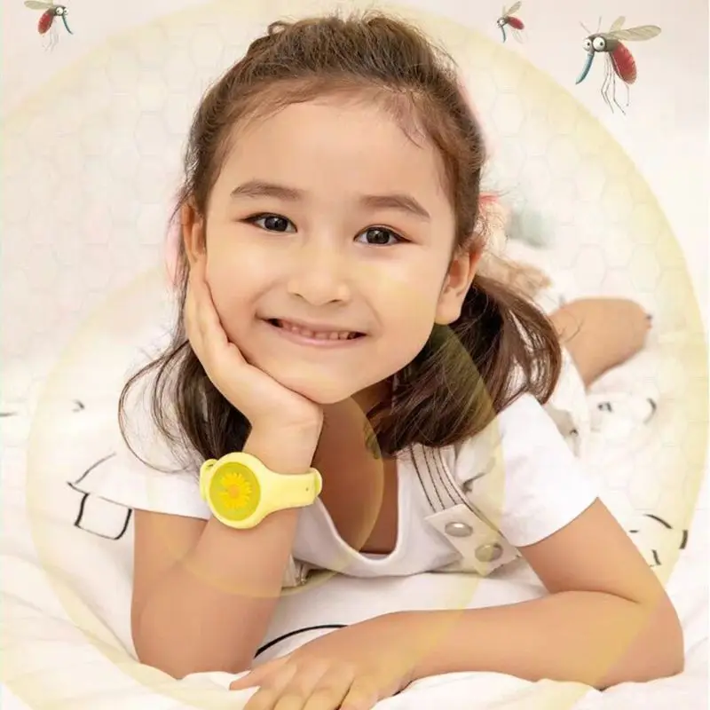 Детские часы со светодиодный светильник кой репелленты от комаров носимые