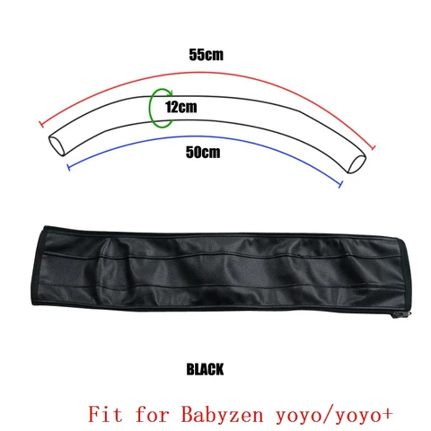 Чехол с ручкой для коляски, подходит для Babyzen Yoyo 2 /Yoyo +/Yoyo, бампер для коляски, защитный чехол с подлокотником из полиуретана, аксессуары