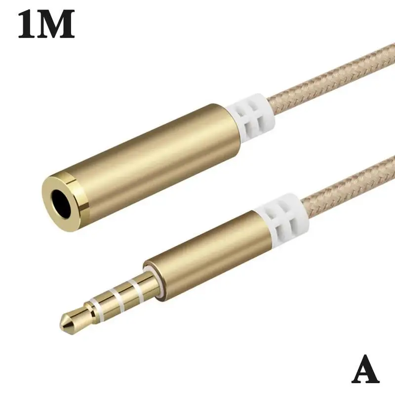 

Headphone Extension Cable M/F Audio Stereo Extender Cable Cable Female Aux Stereo Male Audio To 3.5 Earphone Jack 3.5mm Cor S4T4