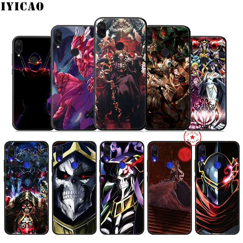 IYICAO Overlord аниме мягкий чехол для Xiaomi Redmi K20 8A 7A 7 6 6A 5A 5 Plus 4X 4A Go Pro ТПУ |